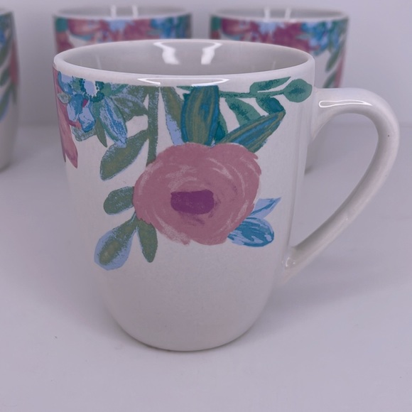 Royal Norfolk Spring Floral Mug Set (4 Piece Set) - Picture 4 of 4